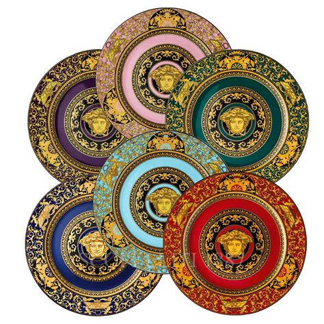 versace plates and plates